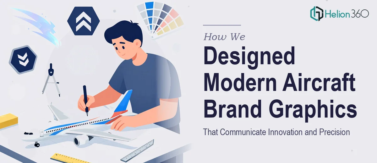 How We Designed Modern Aircraft Brand Graphics That Communicate Innovation and Precision