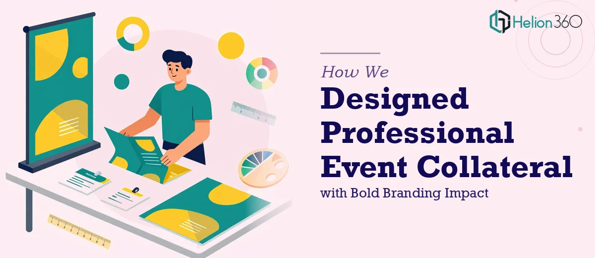 How We Designed Professional Event Collateral with Bold Branding Impact