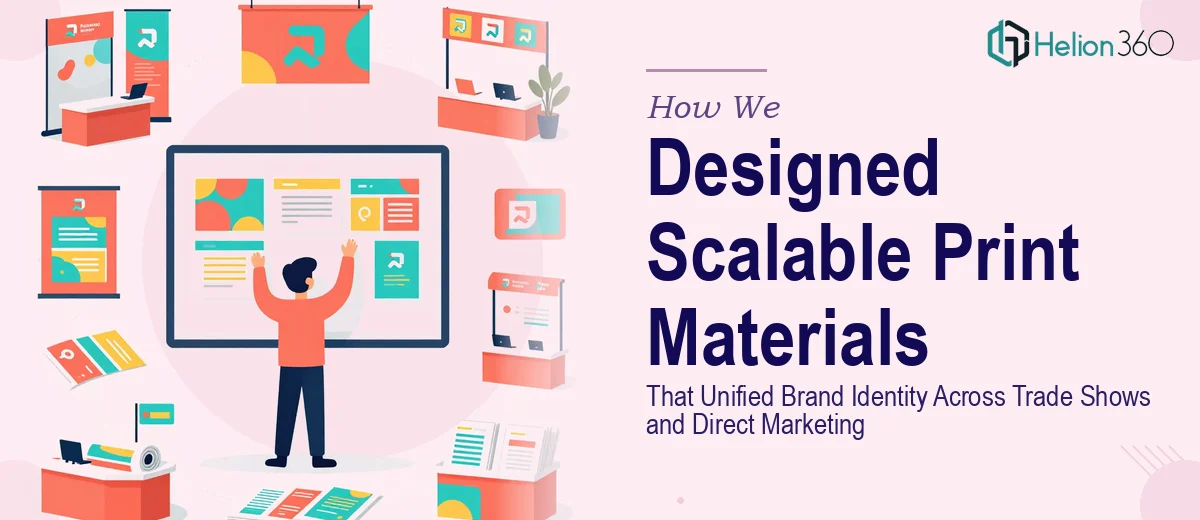 How We Designed Scalable Print Materials That Unified Brand Identity Across Trade Shows and Direct Marketing