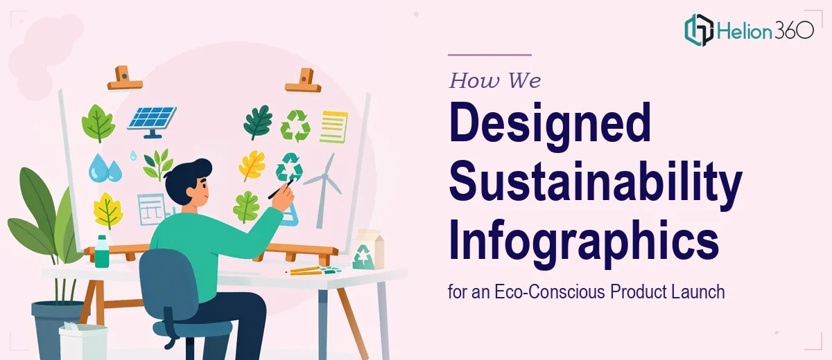 How We Designed Two Sustainability-Focused Infographics for Eco-Conscious Product Launch