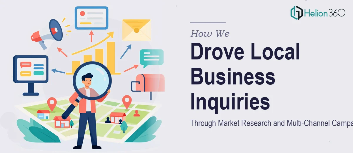 How We Drove Local Business Inquiries Through Market Research and Multi-Channel Campaigns