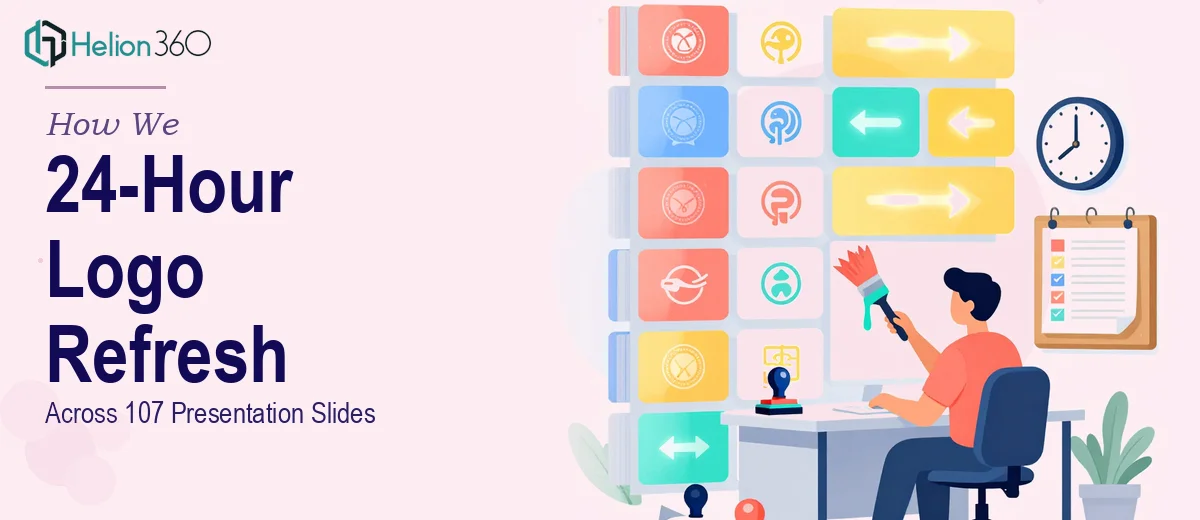 How We Executed a 24-Hour Logo Refresh Across 107 Presentation Slides
