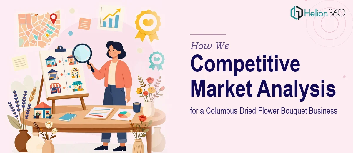 How We Executed a Competitive Market Analysis for a Columbus-Based Dried Flower Bouquet Business
