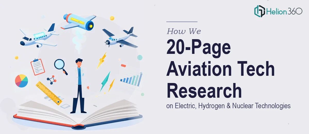 How We Executed a Comprehensive 20-Page Research Study on Electric, Hydrogen, and Nuclear Aviation Technologies