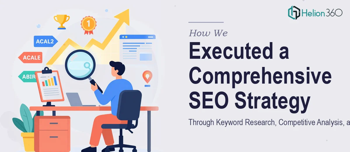 How We Executed a Comprehensive SEO Strategy Through Keyword Research, Competitive Analysis, and Website Optimization