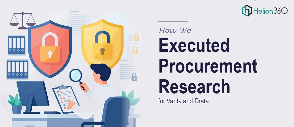How We Executed In-Depth Procurement Research for Vanta and Drata