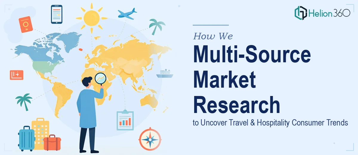 How We Executed Multi-Source Market Research to Uncover Travel & Hospitality Consumer Trends