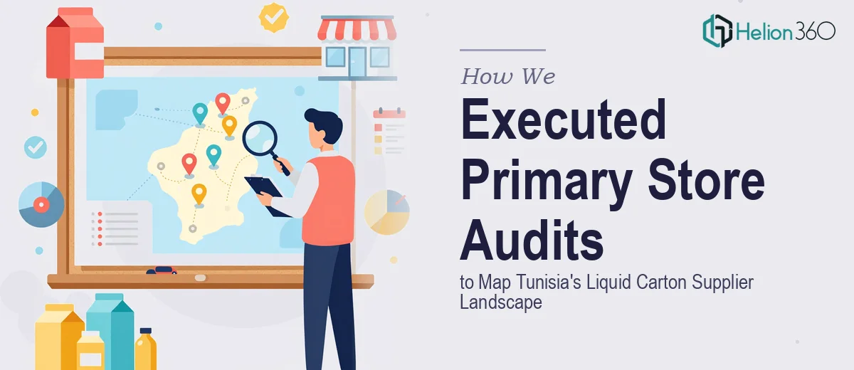 How We Executed Primary Store Audits to Map Tunisia's Liquid Carton Supplier Landscape