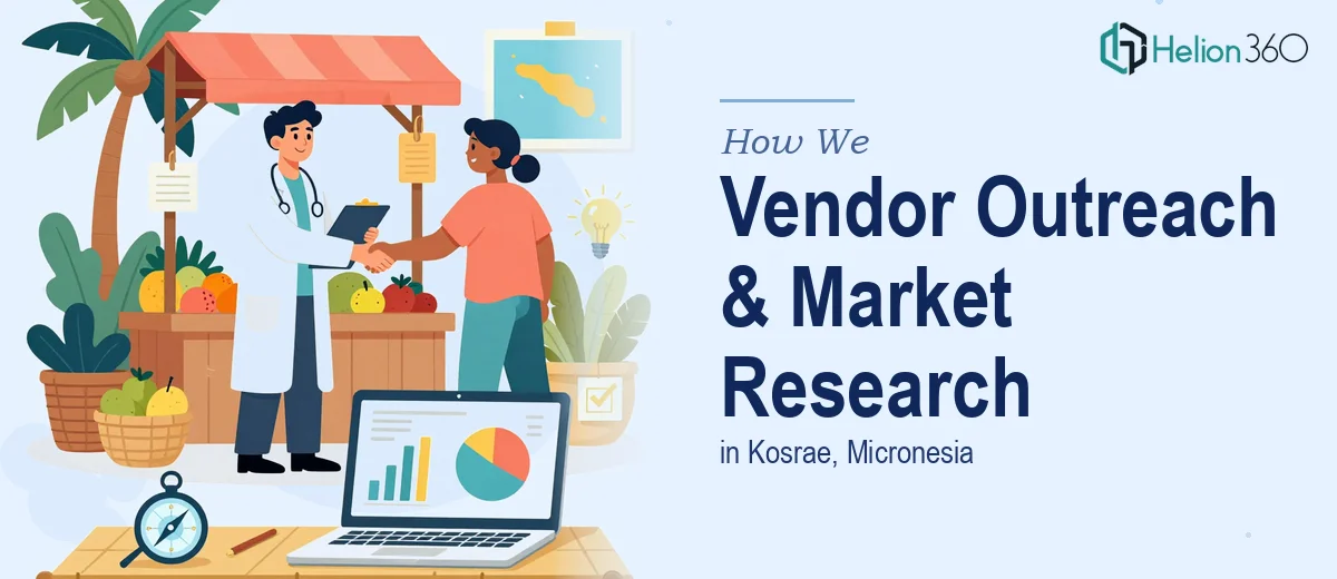 How We Executed Vendor Outreach and Market Research in Kosrae, Micronesia
