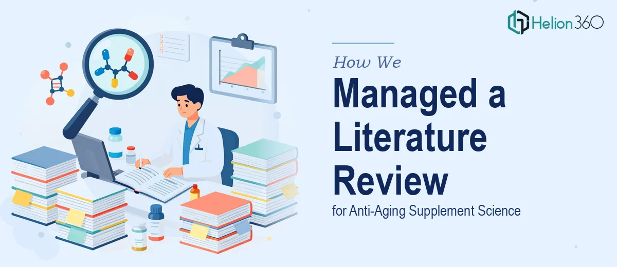 How We Managed a Comprehensive Literature Review for Anti-Aging Supplement Science