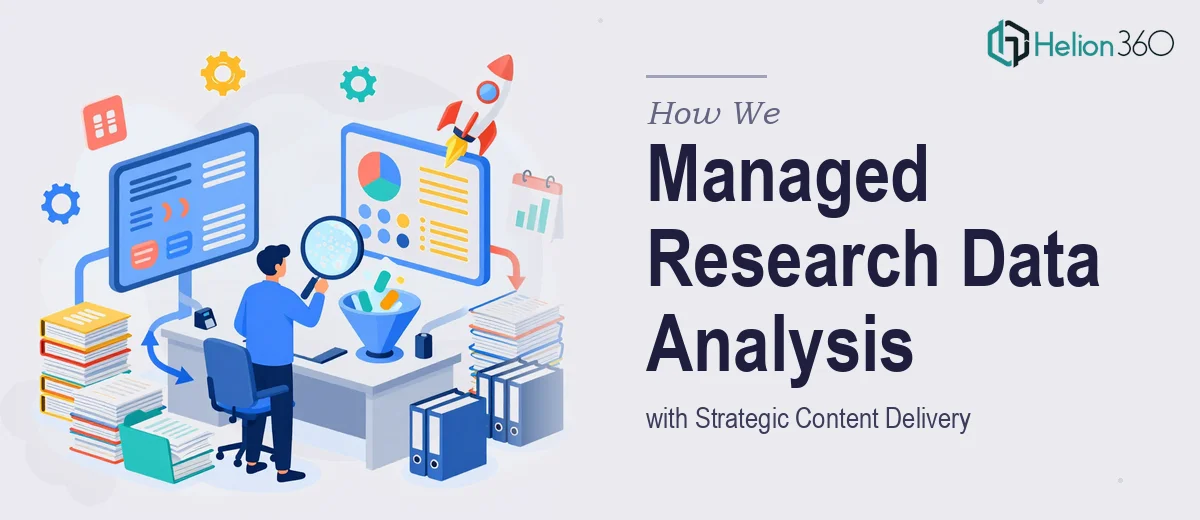How We Managed a Comprehensive Research Data Analysis Program with Strategic Content Delivery