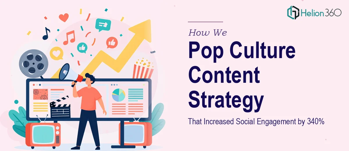 How We Managed a Pop Culture Content Strategy That Increased Social Engagement by 340%