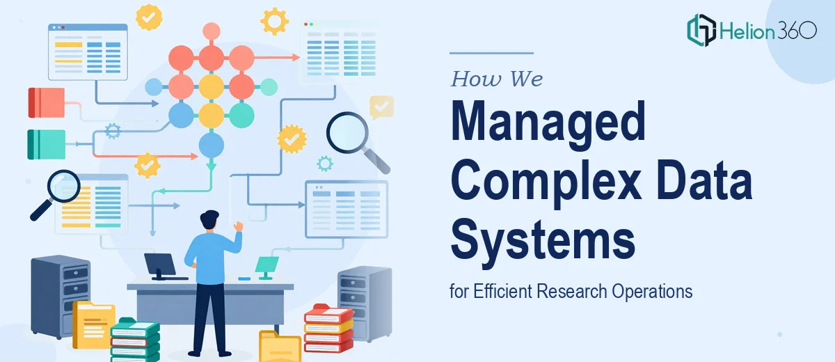 How We Managed and Organized Complex Data Systems for Efficient Research Operations