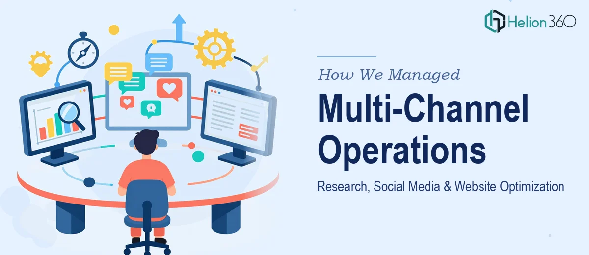 How We Managed Multi-Channel Operations: Research, Social Media, and Website Optimization
