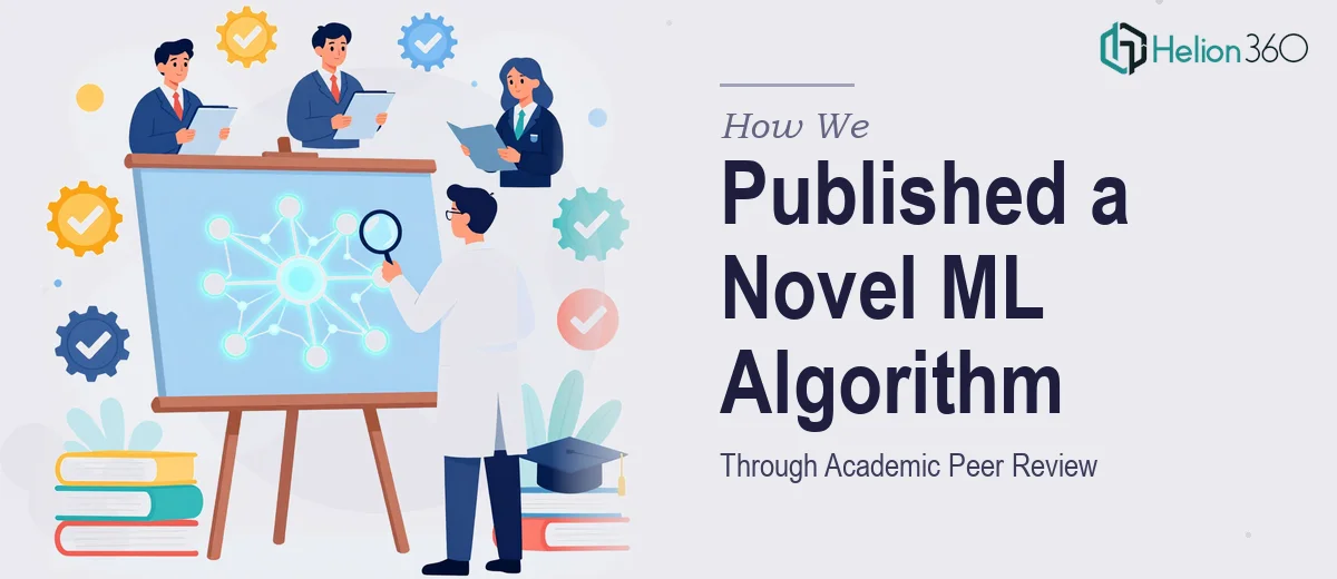 How We Managed the Publication of a Novel Machine Learning Algorithm Through Academic Peer Review