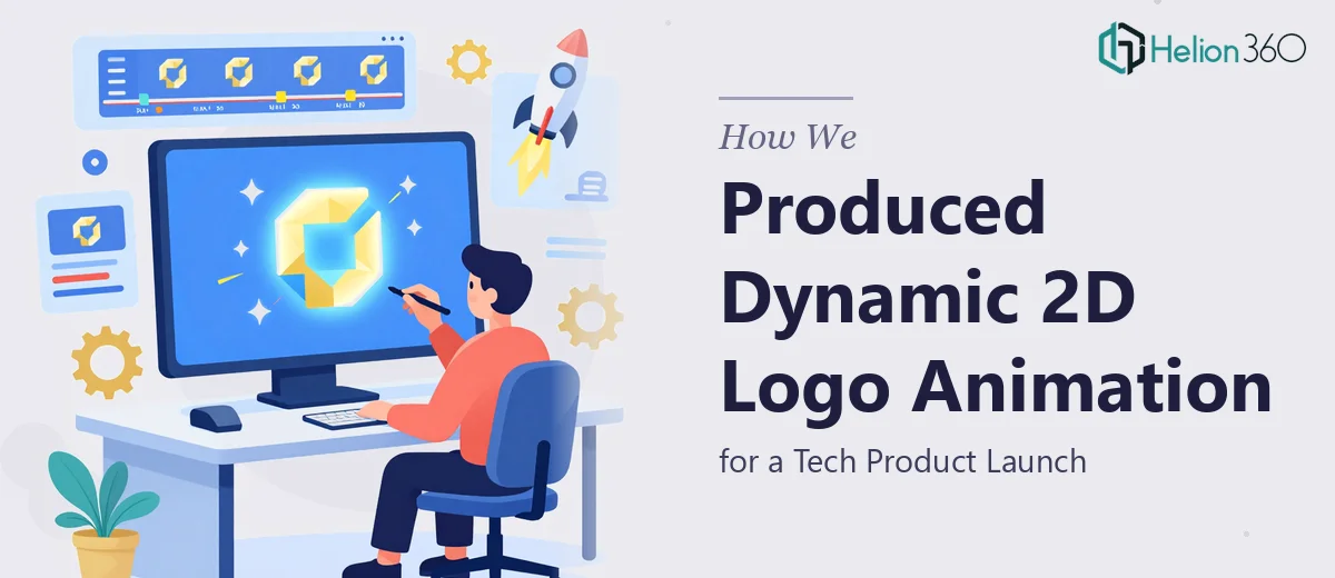 How We Produced Dynamic 2D Logo Animation for a Tech Product Launch