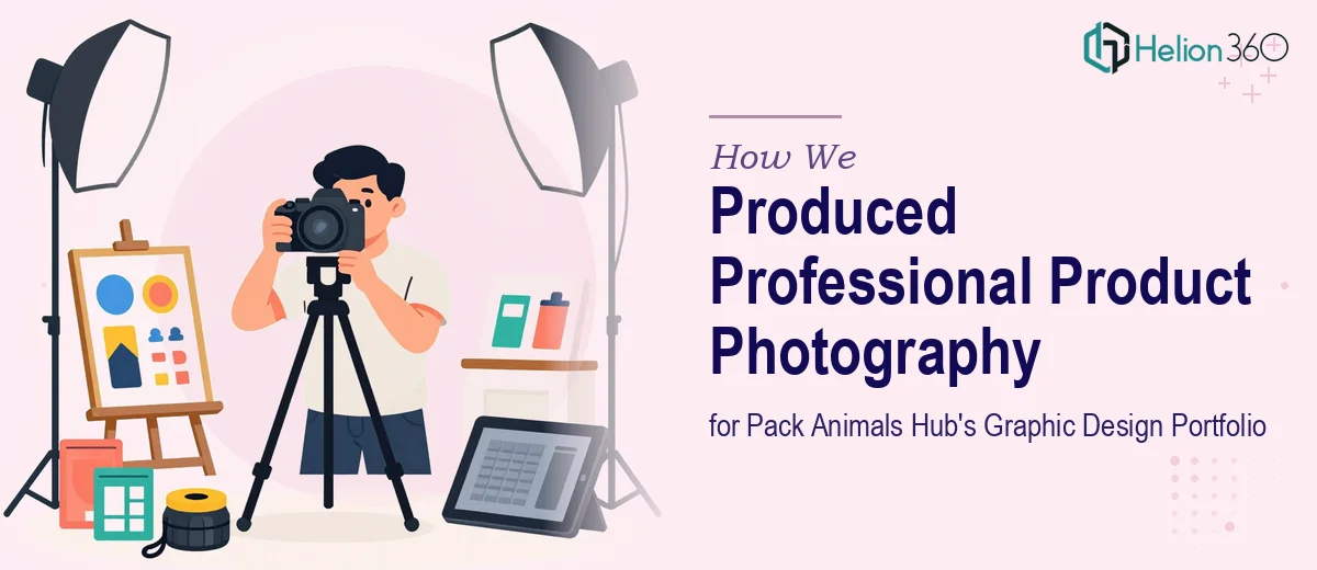 How We Produced Professional Product Photography for Pack Animals Hub's Graphic Design Portfolio