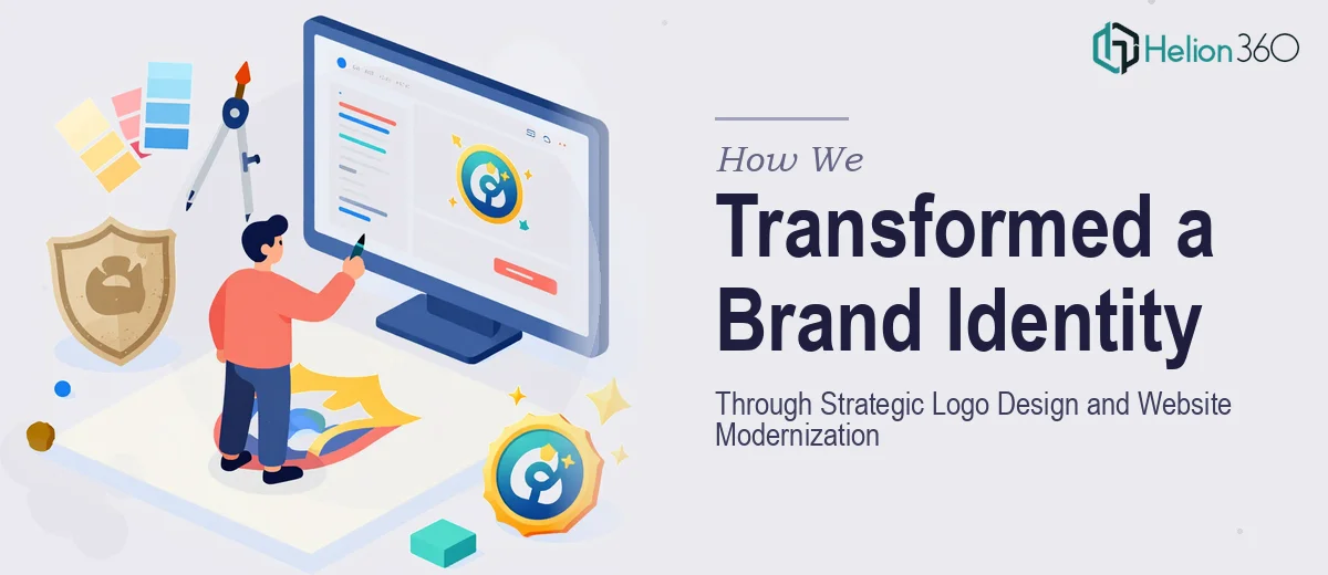 How We Transformed a Brand Identity Through Strategic Logo Design and Website Modernization
