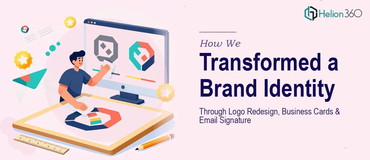 How We Transformed a Brand Identity Through Strategic Logo Redesign, Business Cards & Email Signature System