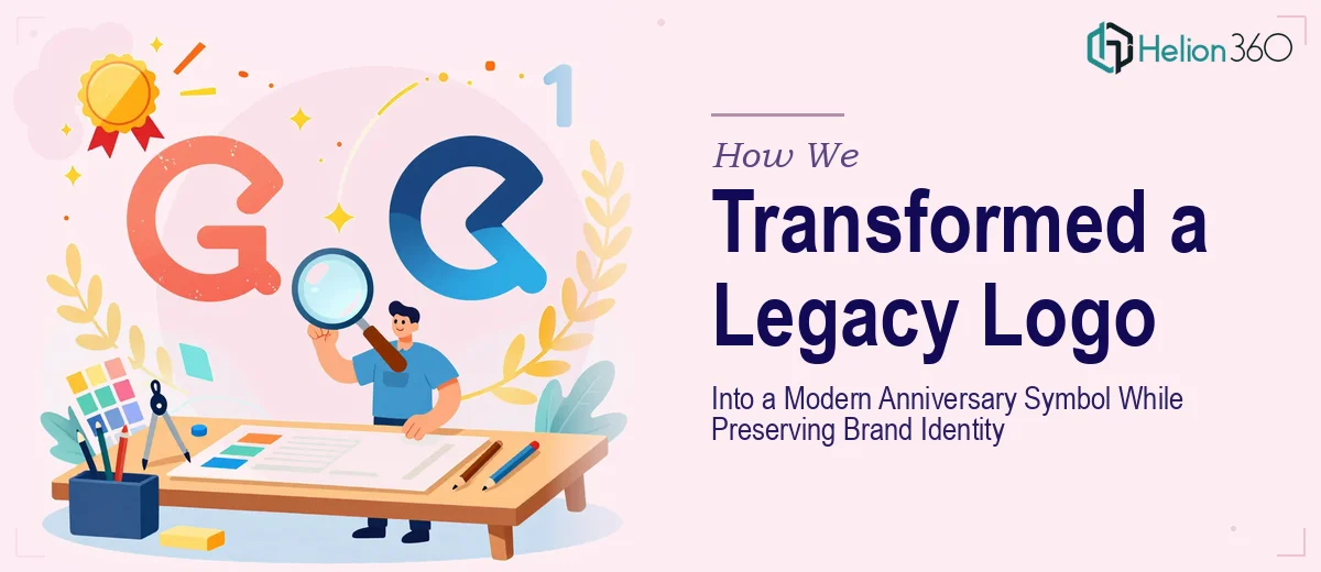 How We Transformed a Legacy Logo Into a Modern Anniversary Symbol While Preserving Brand Identity