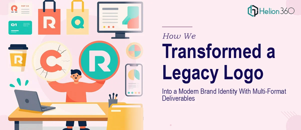 How We Transformed a Legacy Logo Into a Modern Brand Identity With Multi-Format Deliverables