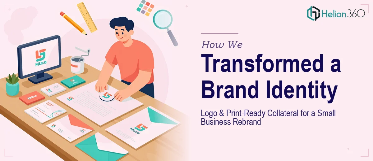 How We Transformed a Logo and Built Print-Ready Brand Collateral for a Small Business Rebrand