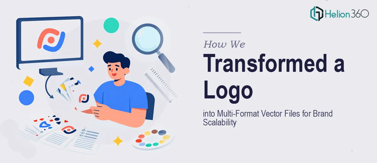 How We Transformed a Logo into Multi-Format Vector Files for Brand Scalability