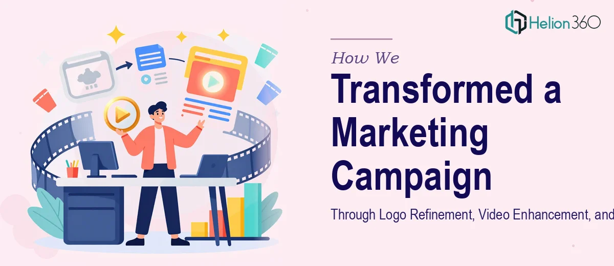 How We Transformed a Marketing Campaign Through Logo Refinement, Video Enhancement, and Dynamic Flyer Design