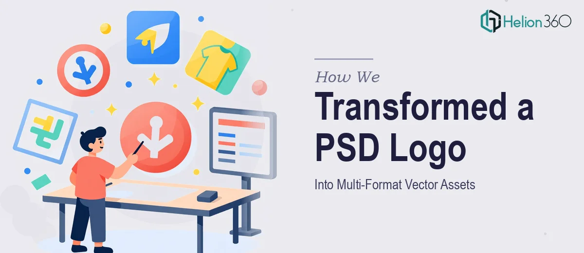 How We Transformed a PSD Logo Design Into Multi-Format Vector Assets