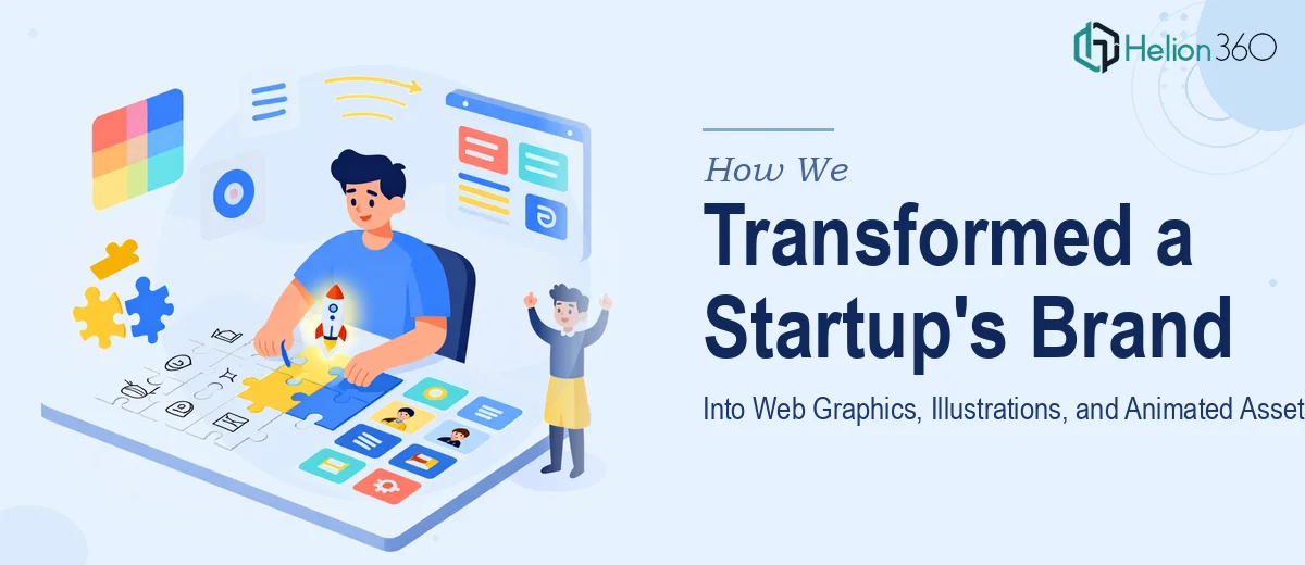 How We Transformed a Startup's Brand Vision Into Cohesive Web Graphics, Illustrations, and Animated Assets