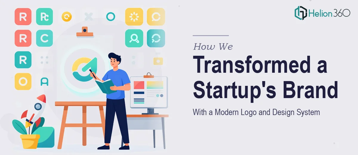 How We Transformed a Tech Startup's Brand Identity With a Modern Logo and Comprehensive Design System