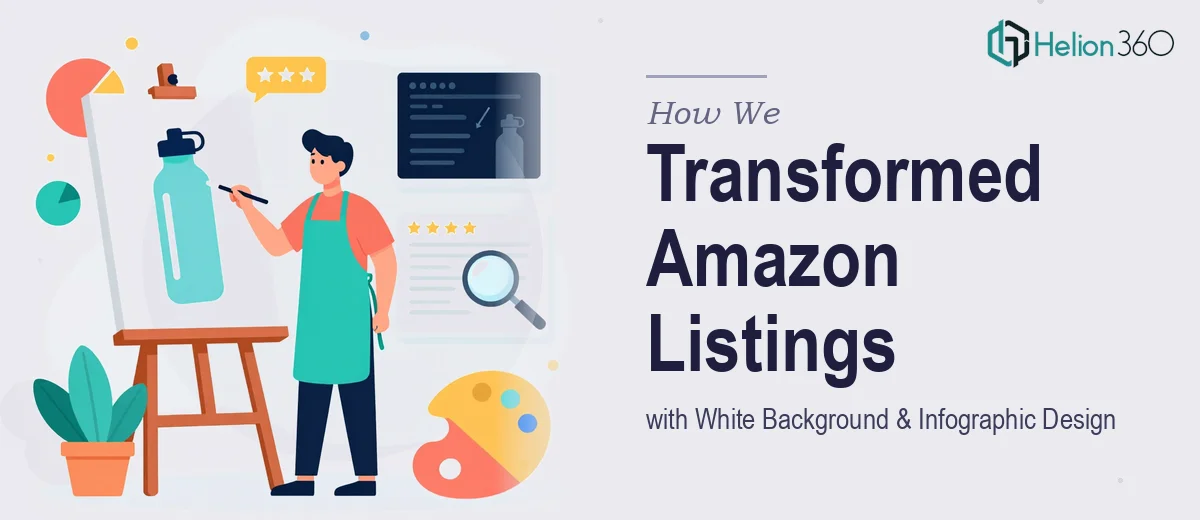 How We Transformed Amazon Product Listings with White Background Optimization and Infographic Design