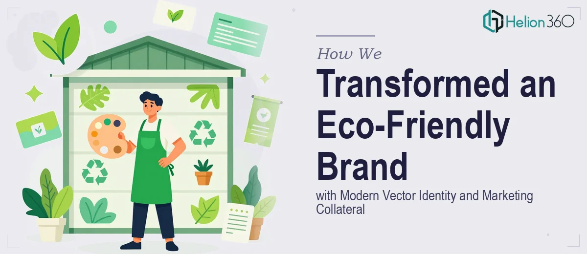 How We Transformed an Eco-Friendly Garage Door Brand with Modern Vector Identity and Marketing Collateral