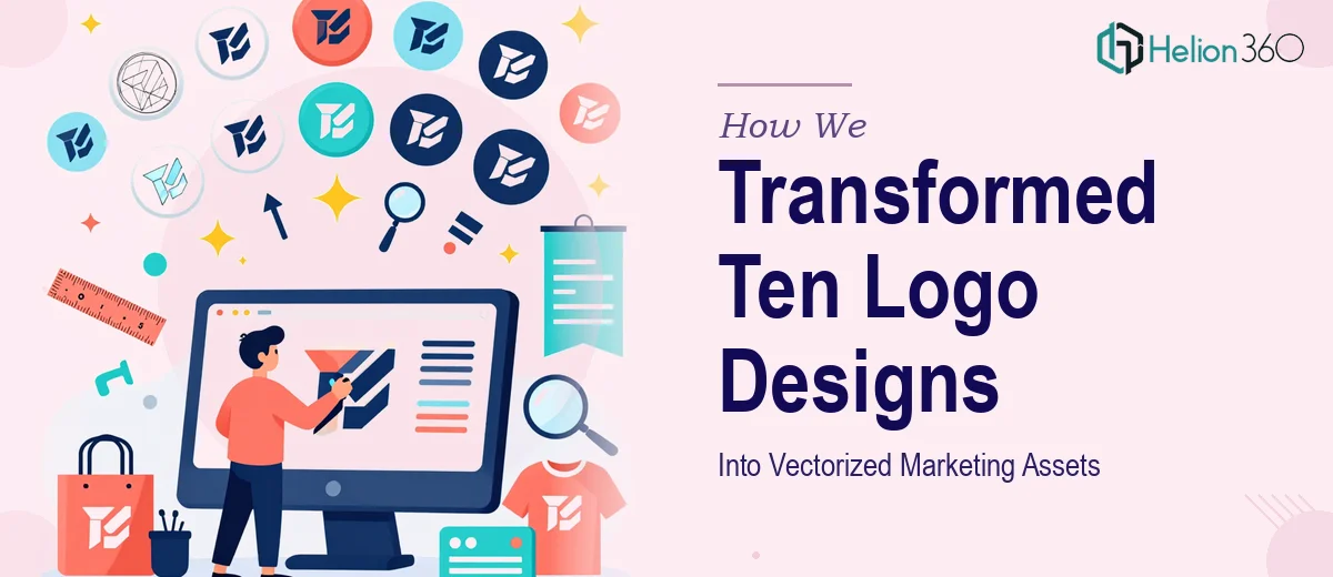 How We Transformed Ten Logo Designs Into Vectorized Marketing Assets