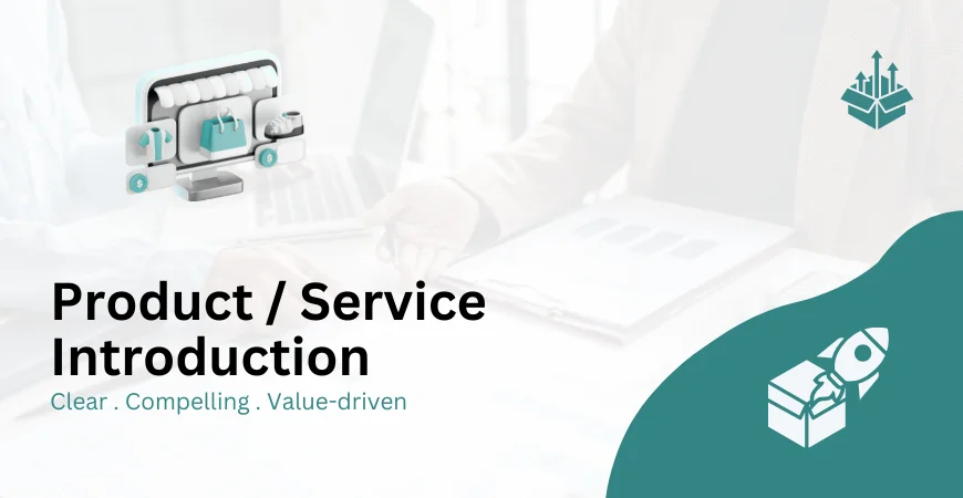 Product / Service Introduction
