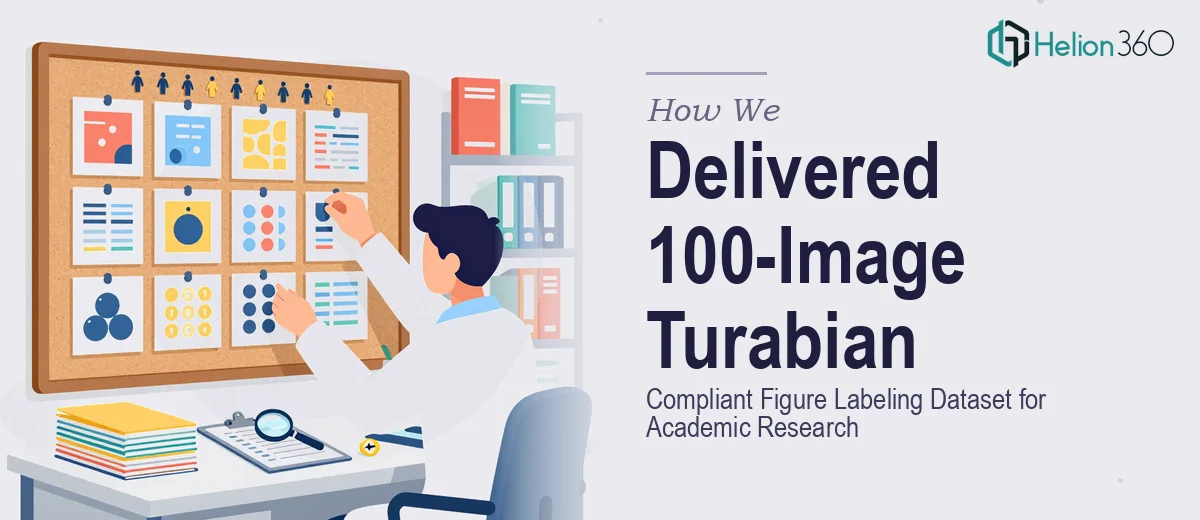 How We Delivered a 100-Image Turabian-Compliant Figure Labeling Dataset for Academic Research