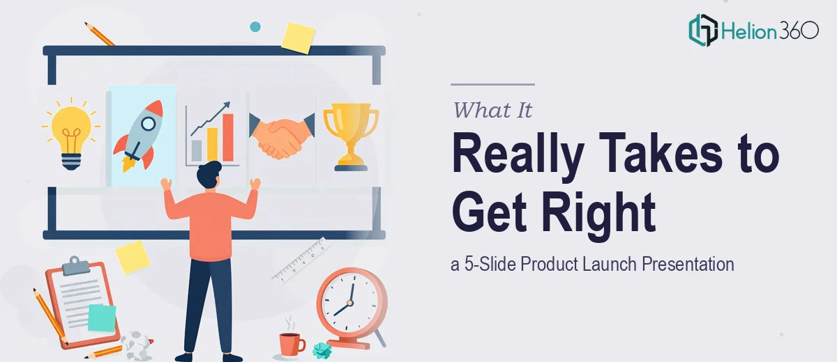 What a 5-Slide Product Launch Presentation Actually Takes to Get Right