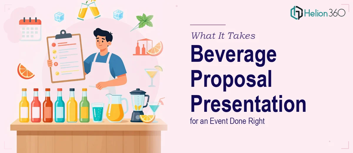 What a Beverage Proposal Presentation for an Event Actually Takes to Get Right