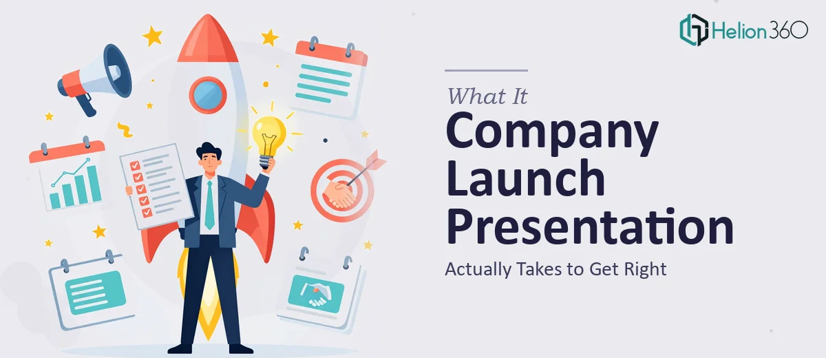 What a Company Launch Presentation Actually Takes to Get Right