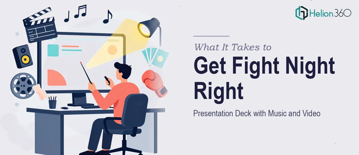 What a Fight Night Presentation Deck with Music and Video Actually Takes to Get Right