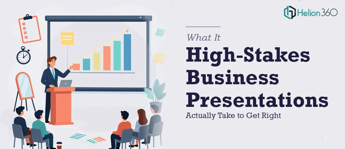 What a High-Stakes Business Presentation Actually Takes to Get Right