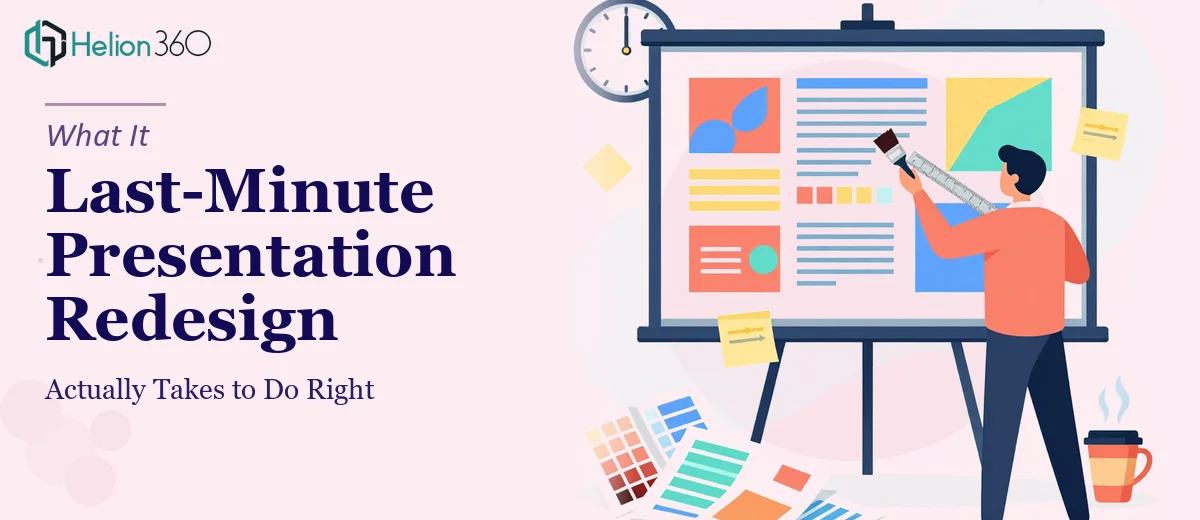 What a Last-Minute Presentation Redesign Actually Takes to Do Right