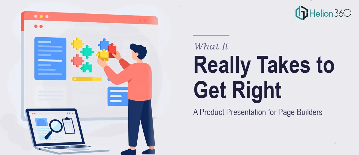 What a Product Presentation for a Page Builder Actually Takes to Get Right