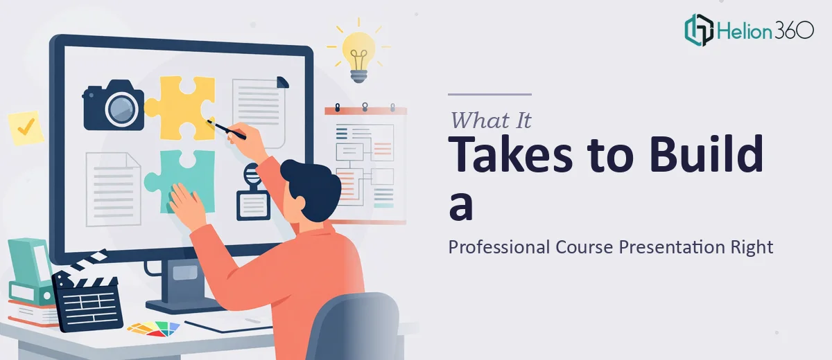 What a Professional Course Presentation Actually Takes to Build Right