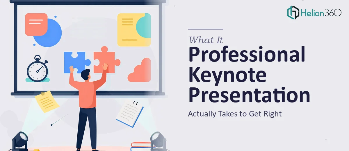 What a Professional Keynote Presentation Actually Takes to Get Right
