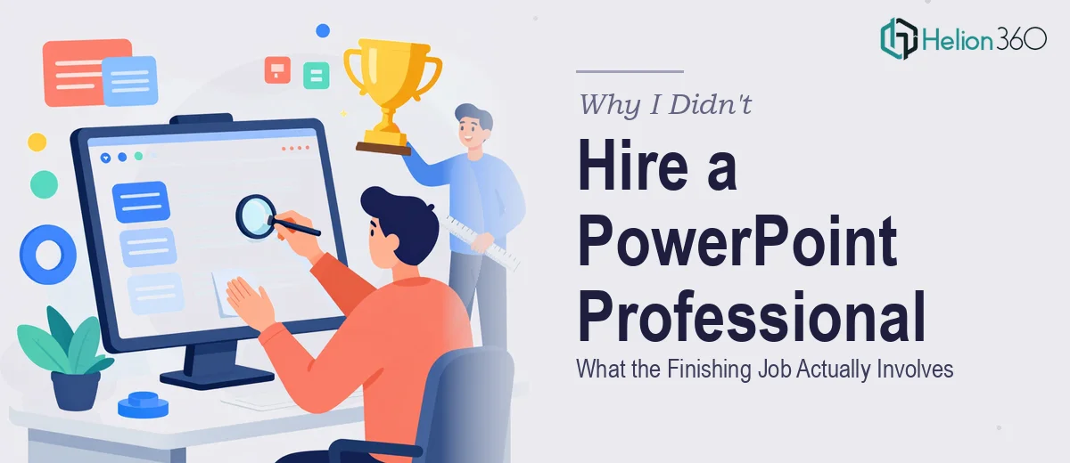 What a Professional PowerPoint Finishing Job Actually Involves (And Why I Didn't Attempt It Myself)