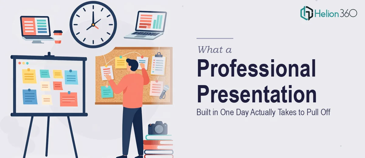 What a Professional Presentation Built in One Day Actually Takes to Pull Off