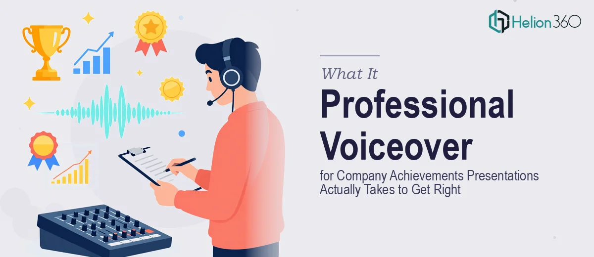 What a Professional Voiceover for a Company Achievements Presentation Actually Takes to Get Right