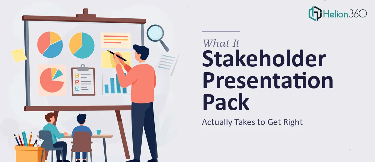 What a Stakeholder Presentation Pack Actually Takes to Get Right