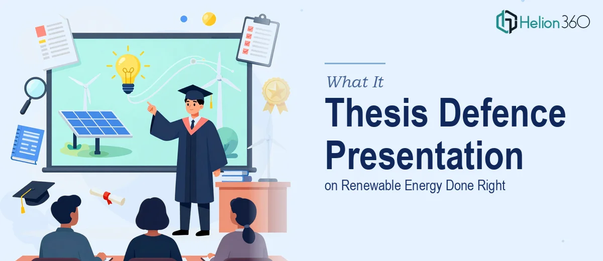 What a Thesis Defence Presentation on Renewable Energy Actually Takes to Get Right